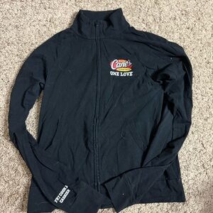 Cane's Black Zip-Up Jacket